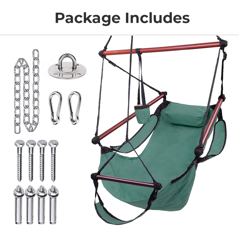 Hammock Hanging Air Chair Outdoor Camping Swing eBay