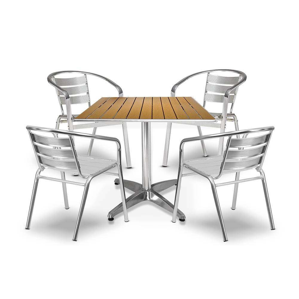 Buy Cafe Table Chairs Set For Indoor Or Outdoor Furniture Set