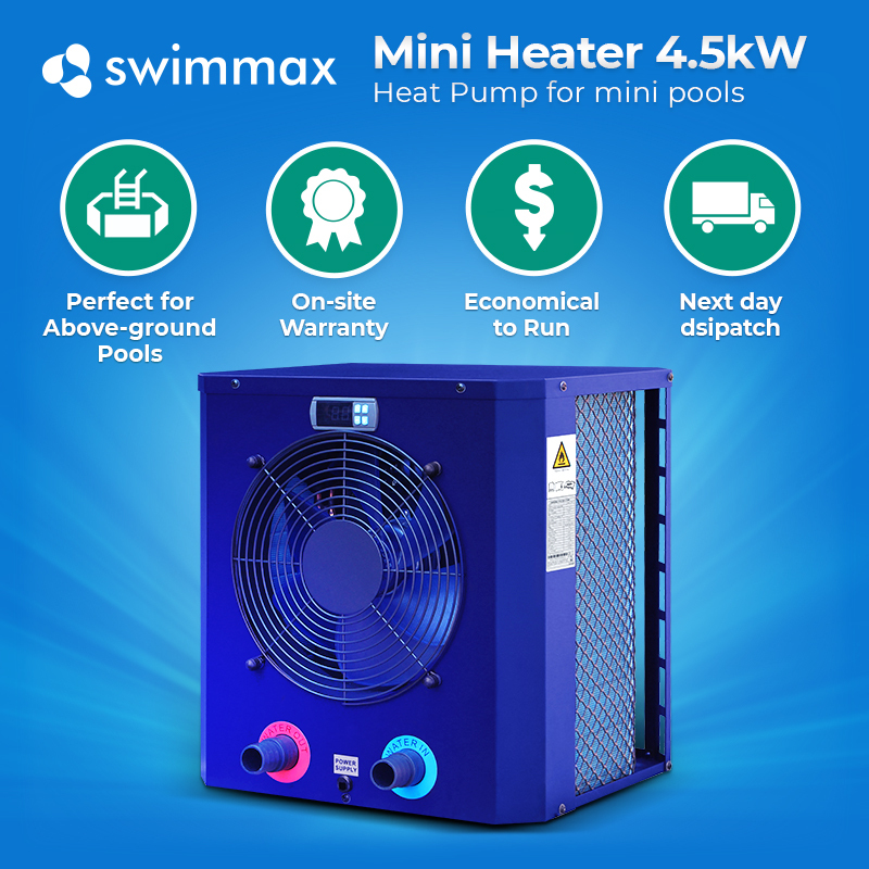 Buy Swimmax 4.5 kW Mini Pool Heater Inflatable Above ground Pools