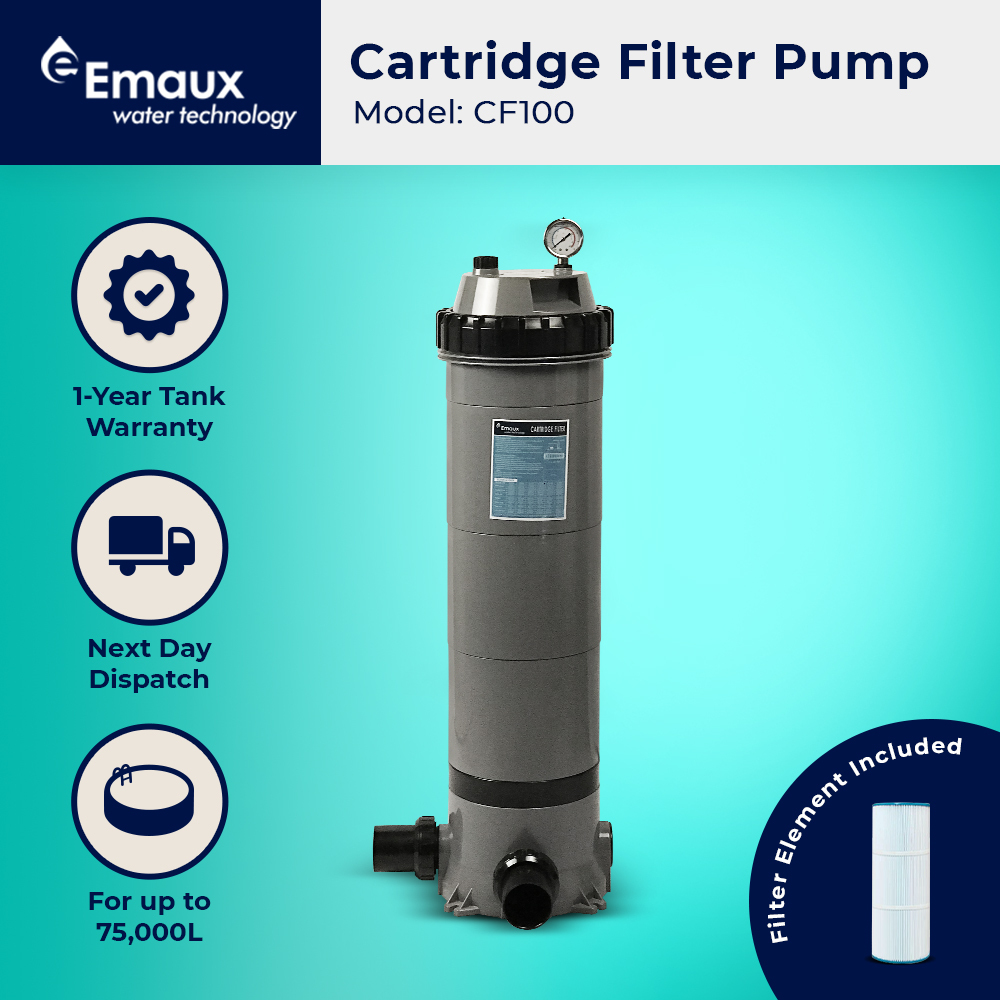 EMAUX Pool Cartridge Filter with filter element - Picture 45 of 77