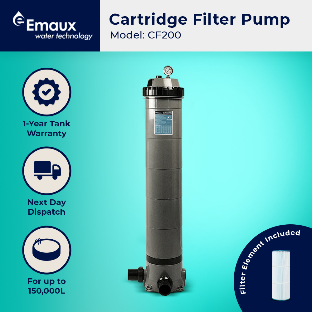 EMAUX Pool Cartridge Filter with filter element - Picture 67 of 77