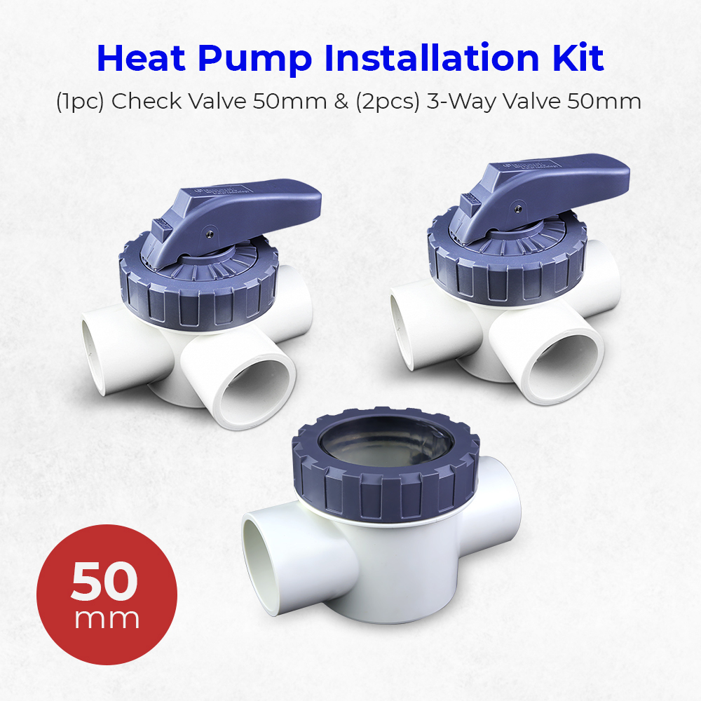 Buy Heat Pump Kit - 50mm valves | Plumbing & Fittings