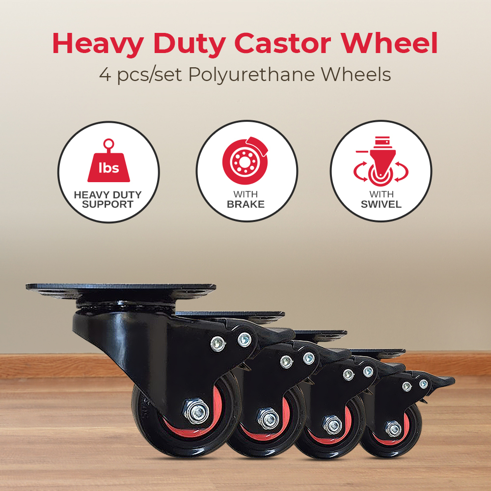 Buy Heavyduty Castor Wheels with Lock Premier House AU