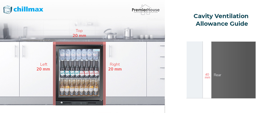 Chillmax Mini Freezer Bar Fridge Glass Door Wine Cooler Ebay