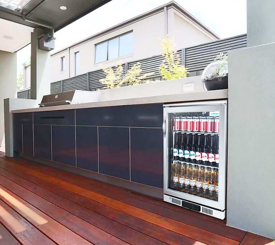 1-door bar fridge