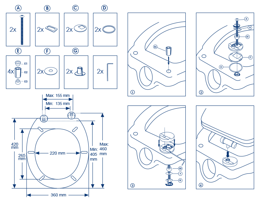 How to Measure a Toilet Seat