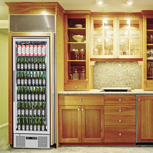 Buy Chillmax Stainless Upright 2Door Bar Fridge Refrigerators