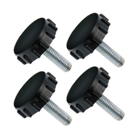 4pcs Leveling Screw in Feet for Bar Fridge