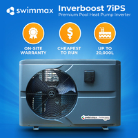 Swimmax Inverter 7kw Swimming Pool Heating Spa Pool Heater Heat Pump
