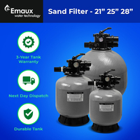 EMAUX Pool Sand Filter 21", 25", 28" - Top Mount Filter