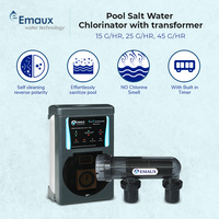 Emaux Swimming Pool Salt Water Chlorinator with transformer