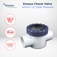 1pc Emaux ABS Check Valve 40mm / 50mm