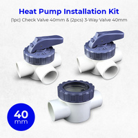 Pool Heat Pump Installation Kit (40mm Valves) 