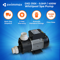DXD 310X - 0.5HP Hot Tub Whirlpool 11,520 L/H Spa Pump