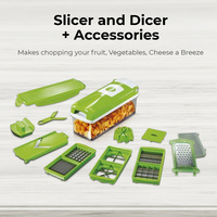 New Slicer and Dicer Plus Vegetable Nicer Fruit Peeler Chopper,FREE POST !!