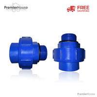 40mm / 1.5" BSP Threaded Barrel Union Assembly Pool Spa Sand Filter Swimmax QTY2