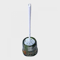 Dolphin Bluewash Toilet Brush and Holder