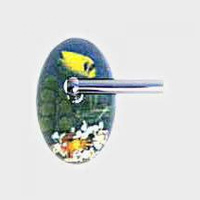 Mixed Marine Bluewash Towel Rail