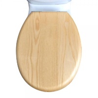 ECO Timber Veneer Natural Oak Toilet Seat