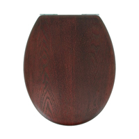 ECO Timber Veneer Jarrah Toilet Seat