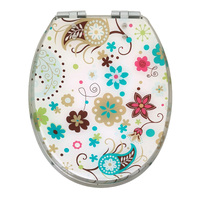 Groovy Flowers Soft Close Toilet Seat