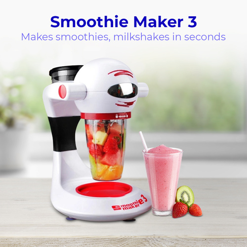Smoothie Maker 3 Machine Blender Fruit Juicer Milkshake Maker Mixer