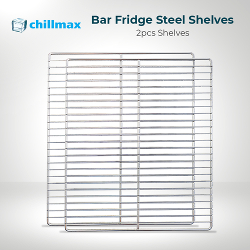 Bar Fridge Steel Wire Shelf  [Fridge Size: 2pcs (318x385 mm]