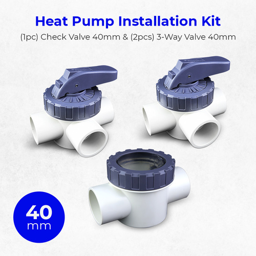 Heat Pump Installation Kit (40mm Valves) 