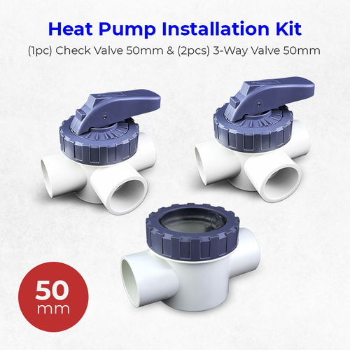 Heat Pump Installation Kit (50mm Valves)