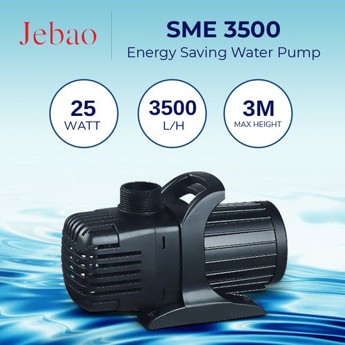 Jebao SME 3000 L/Hour Water Motor Pump Fish Tank Pump Pond Pump Energy Saver 