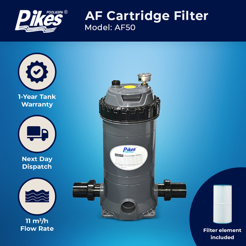 PIKES Cartridge Pool Filter with Element [Model: AF50]