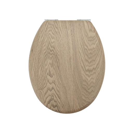 ECO Timber Veneer Natural Oak Toilet Seat