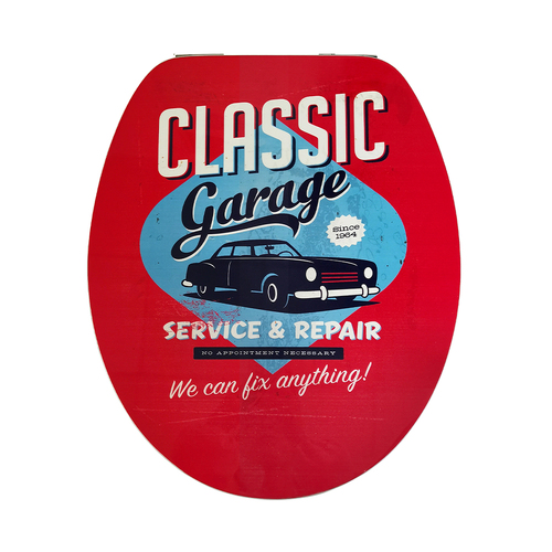 Classic Garage Soft Close Toilet Seat