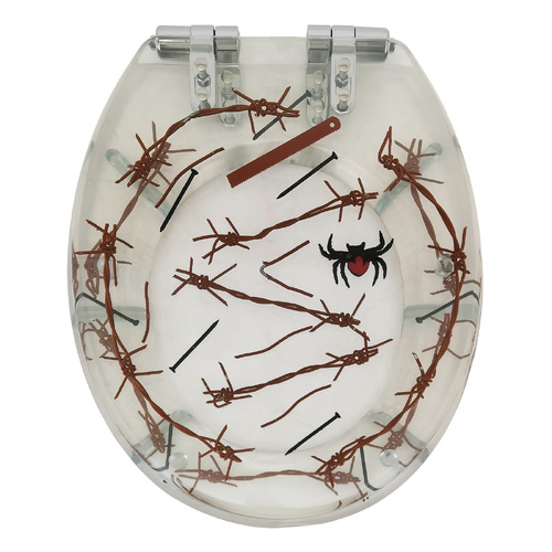 Barbed Wire Soft Close Toilet Seat
