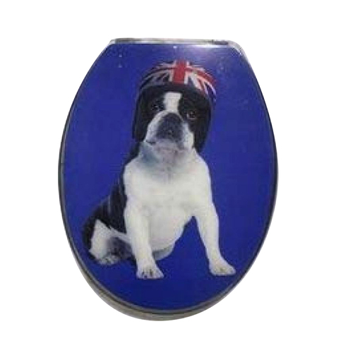 British Bulldog 2pc Toilet Seat